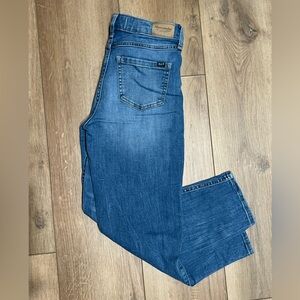 Abercrombie Kids Girls High Rise Mini Mom Jeans 11/12 Regular